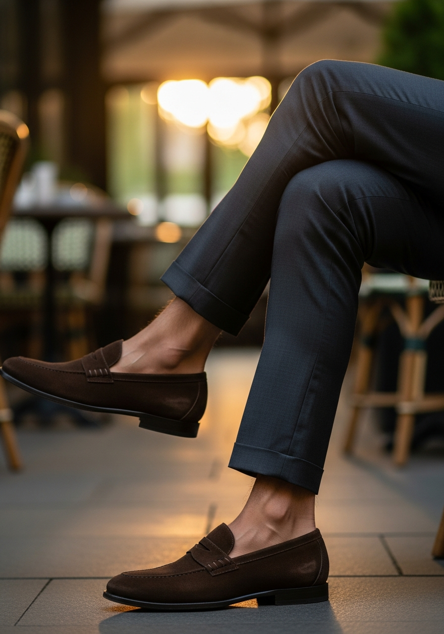 The right pair of loafers changes everything. Suddenly you're the one who has it together. No socks required.