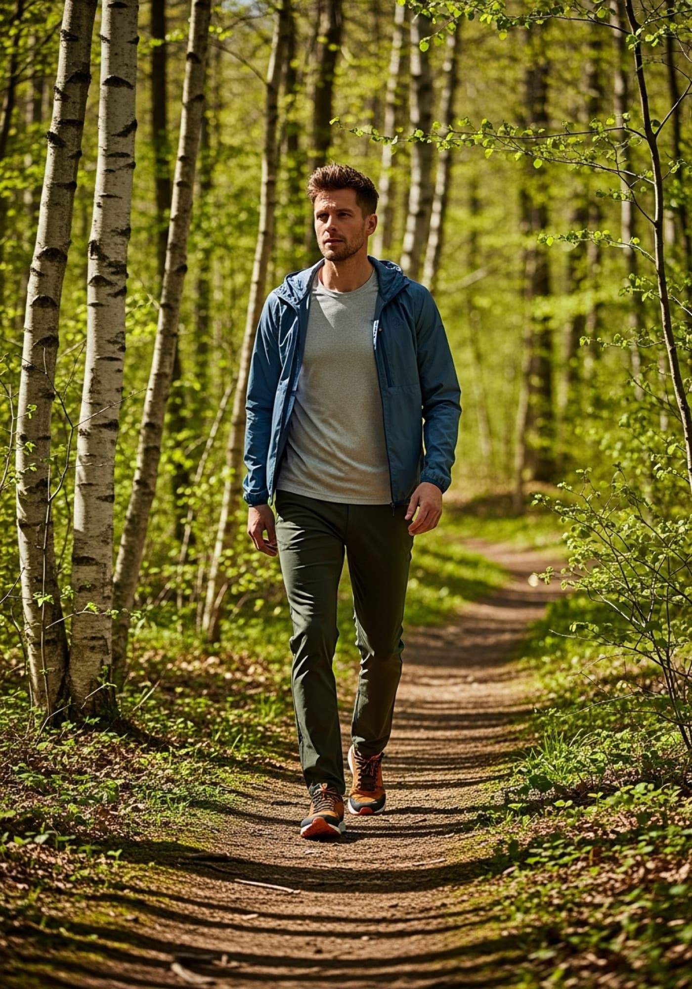 These aren't hiking pants. These aren't dress pants. They're the pants that handle both, and that's exactly the point.